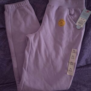 NWT Cat & Jack Light Purple Fleece Joggers